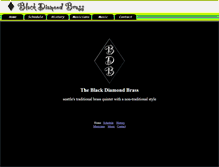 Tablet Screenshot of blackdiamondbrass.com